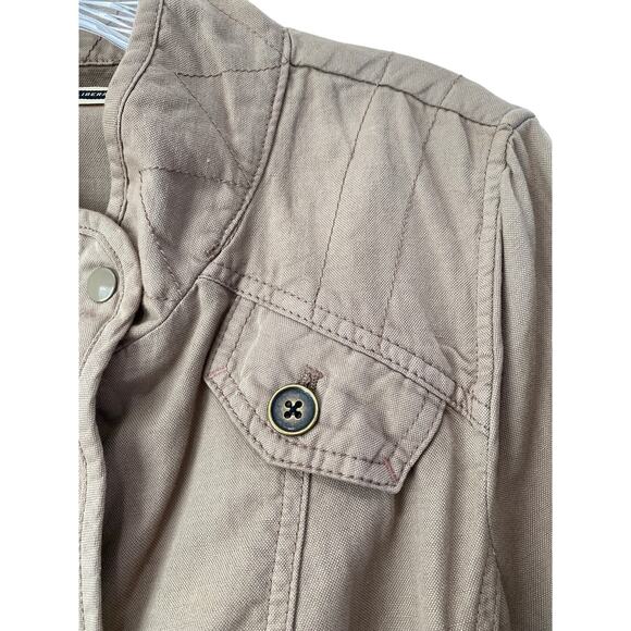 Daughters of the liberation Military Anorak Utility Cargo Jacket 8 Cotton Linen - Picture 4 of 11